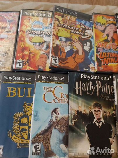 Диски ps2 и WII