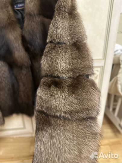 Шуба канадский соболь