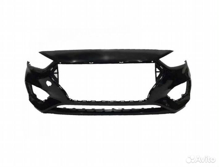 Бампер передний Hyundai Solaris 2