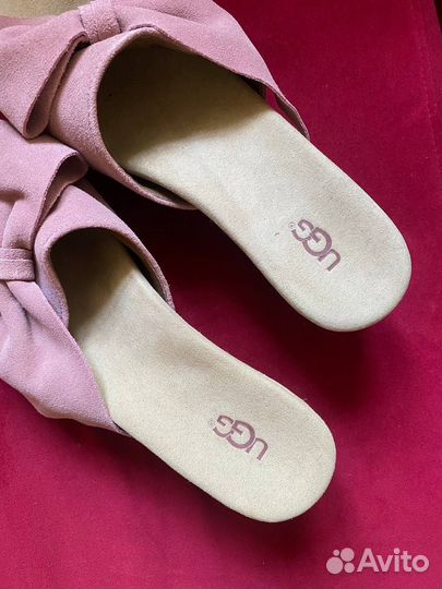 Шлепки UGG на танкетке, новые, оригинал