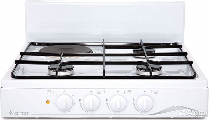 Настольная газоэлектрическая плита gefest пгэ 910