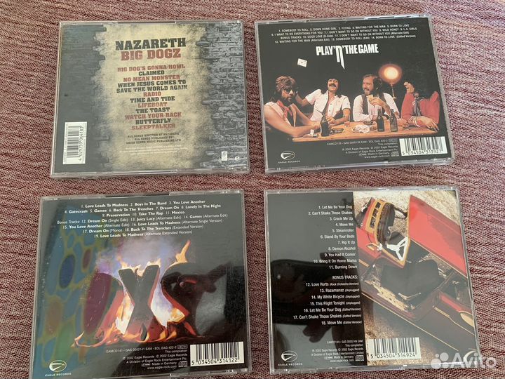 CD диски Nazareth оригинал