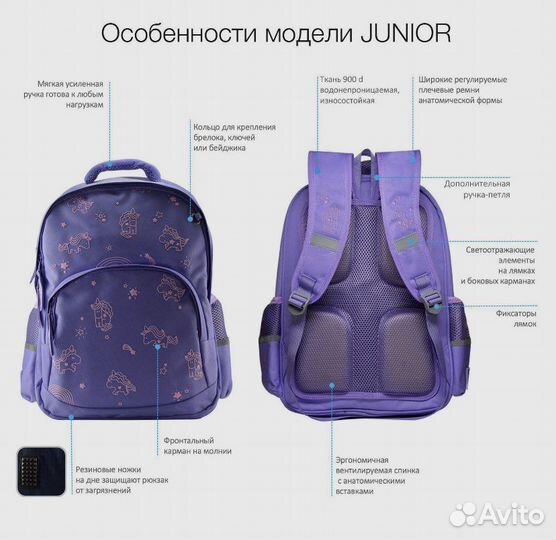 Рюкзак школьный