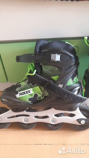 Роликовые коньки детские раздвижные