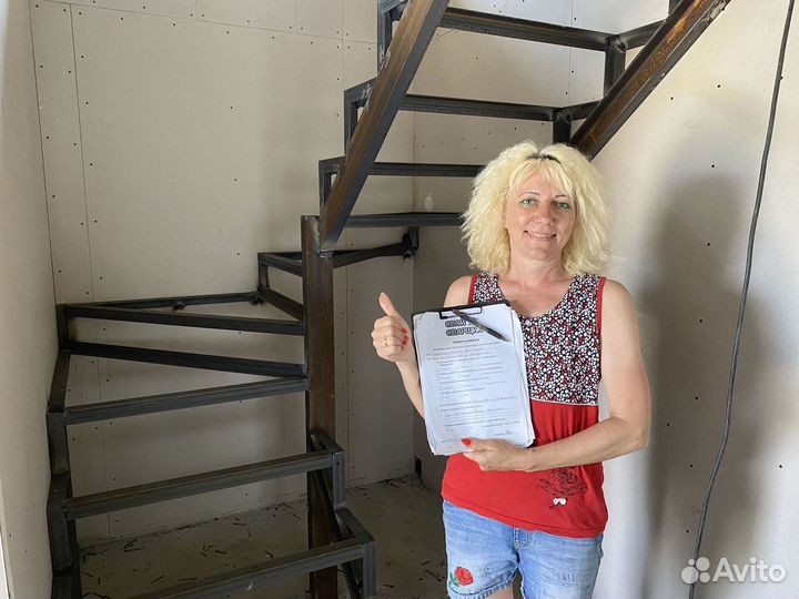 Металлический каркас лестницы гарантия доставка