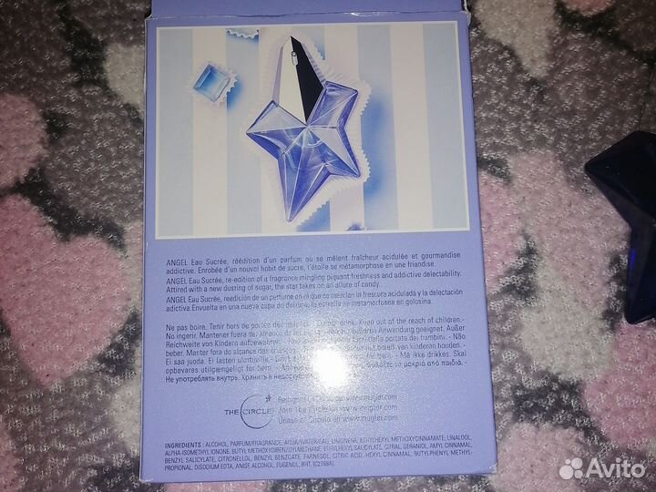 Духи женские mugler angel eau sucree