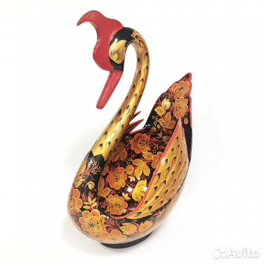 Сухарница. Солонка. Кружка. Хохлома