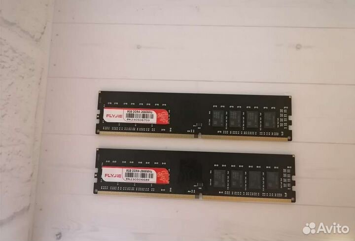 Оперативная память DDR4 16Gb (2 по 8Gb) 2666mhz