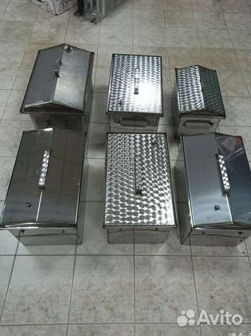 Коптильня горячего копчения с гидрозатвором