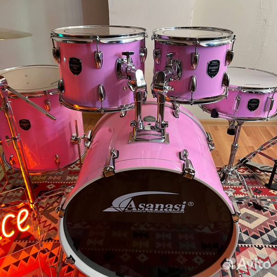 Для девушки барабаны комплект ударная установка