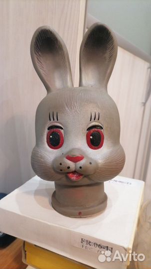 Зайчик голова, резина