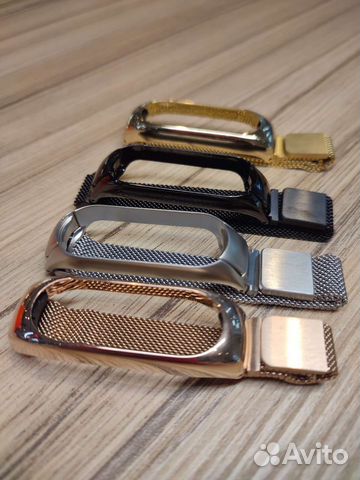 Ремешок металлический Mi band