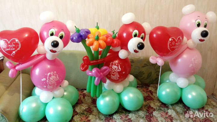 Фигурки из шаров