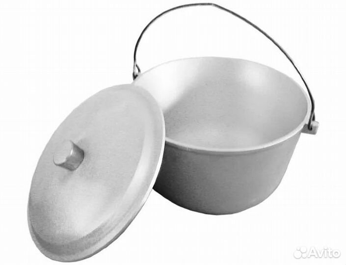 Казан походный алюминиевый 5-15л