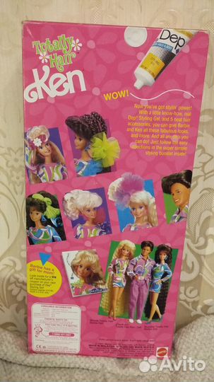 Барби Barbie Ken Totally Hair