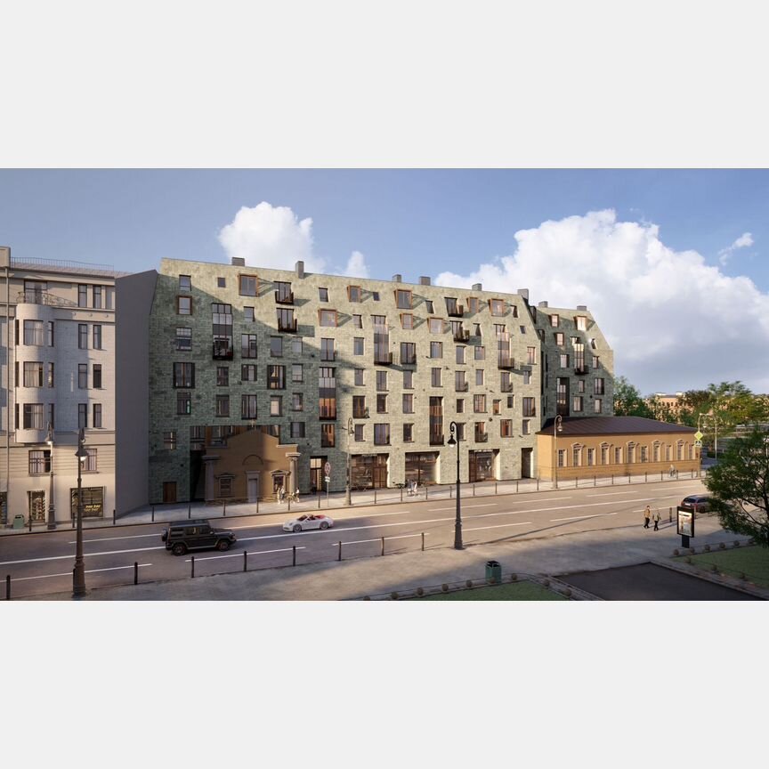1-к. квартира, 68,6 м², 6/8 эт.