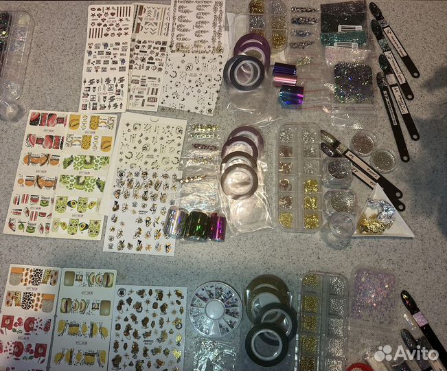 Декоры для дизайна ногтей (подбор базового набора)