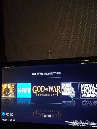 Sony PS3 прошитая HeN. 500gb