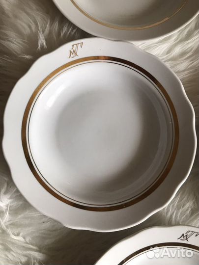 Тарелки суповые Дулево (8 шт.)