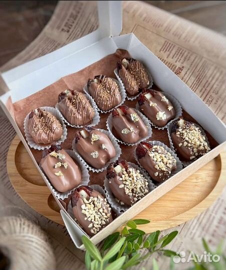 Королевские финики в шоколаде