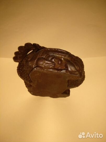 Солонка или пепельница дракон чугун