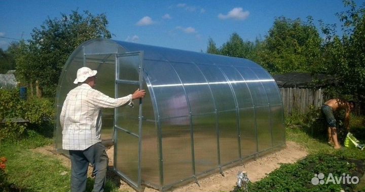 Теплица из поликарбоната