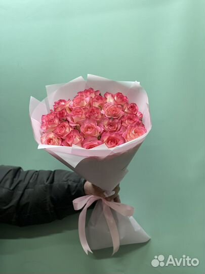 Цветы розы и букеты с доставкой 24
