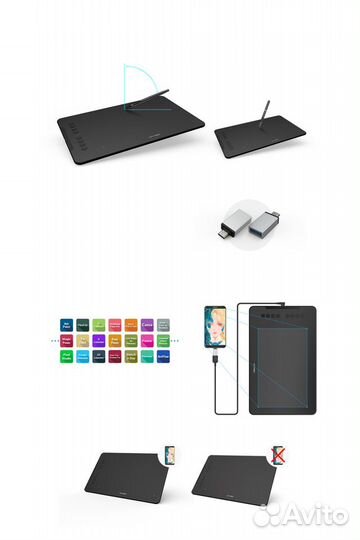 Графический планшет XP-PEN Deco 01 V2