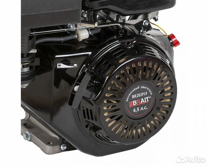 Двигатель бензиновый brait BR202P19 (6,5лс, 19мм)