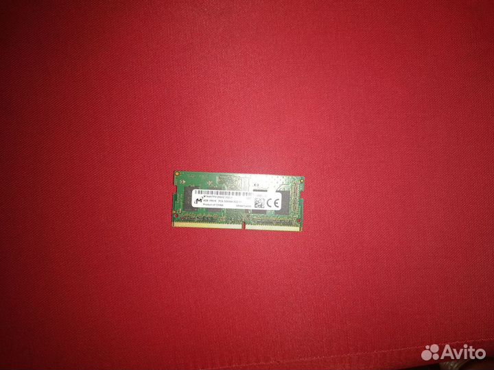 Micron 4 гб DDR4 3200 мгц sodimm
