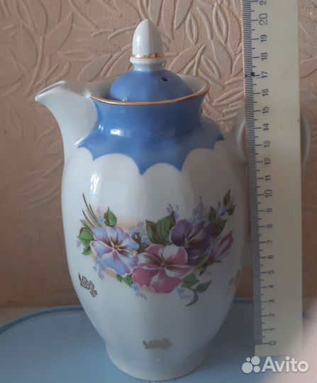 Кофейник и сливочник Дулево 2000г