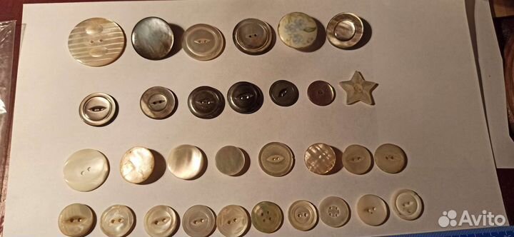 Антикварные пуговицы