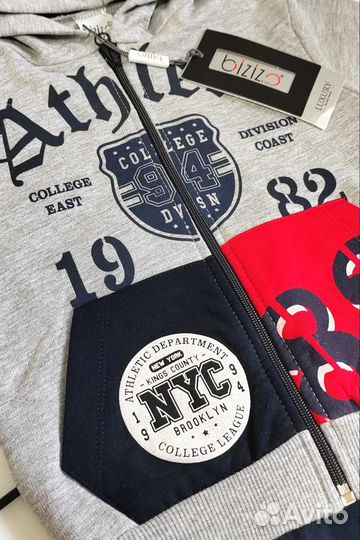 Костюм детский на замке для мальчика Турция