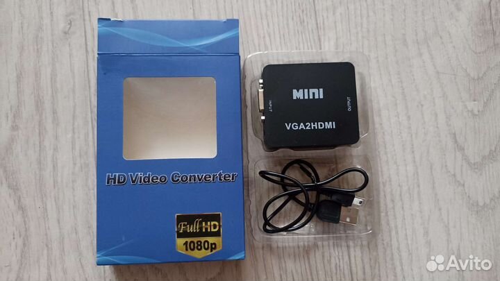 Переходник видеоконвертер hdmi