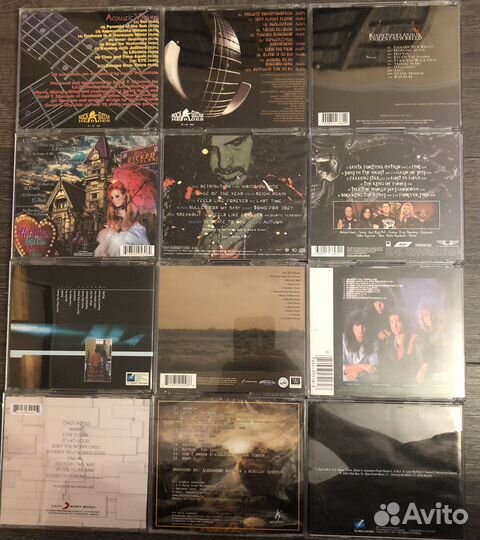 Музыкальные cd диски : heavy & hard heavy