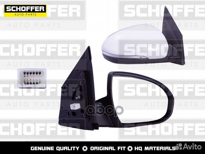 Зеркало правое Hyundai Tucson (2015-н.в.) 10 ко