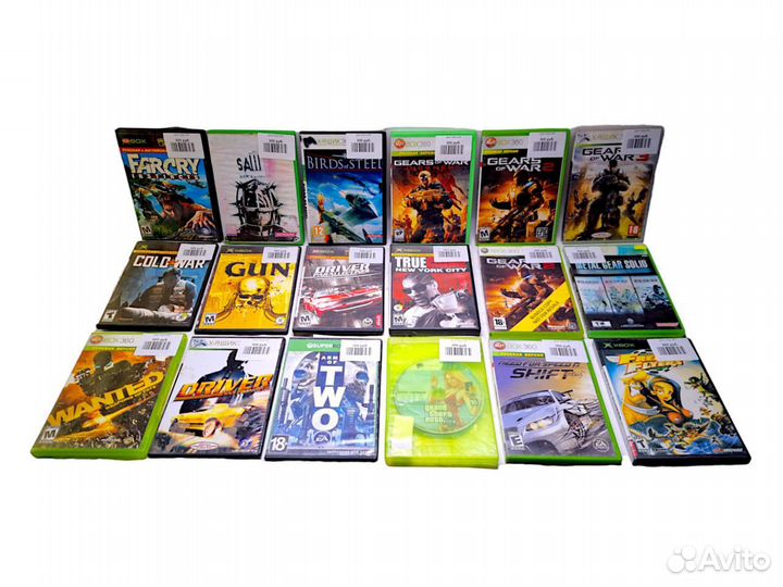 Диски на Xbox 360