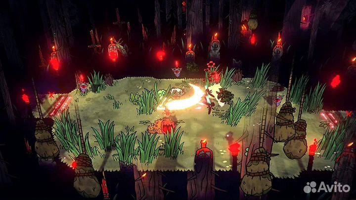 Cult of the Lamb PS5, русские субтитры