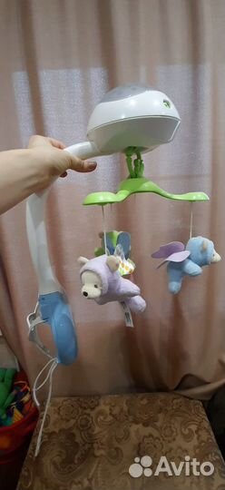 Музыкальный мобиль в детскую кроватку