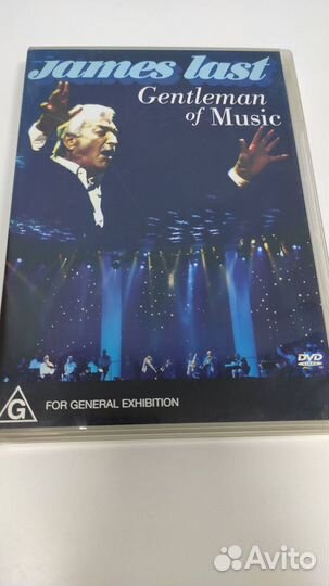 DVD video disc-James Last-Live-Gentleman of Music