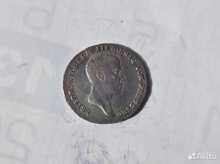 1/6 Рейхсталера 1816 A Фридрих Вильгельм III