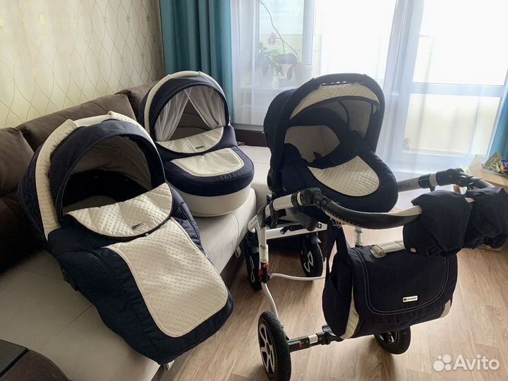 Коляска adamex 3 в 1