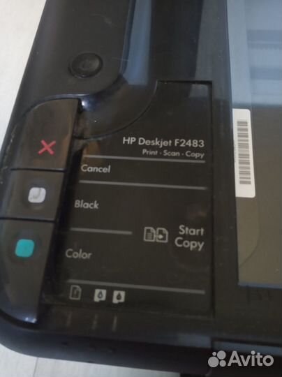 Монитор рабочий, принтер на разбор