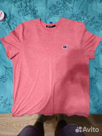 Sonner af Vinden t-shirt salmon