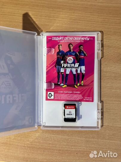 Продаю картридж FIFA 19 для Nintendo switch