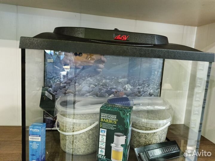 Аквариум в комплекте с оборудованием на 50литров