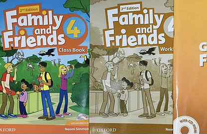 Family and friends 4 + Grammar Friends 4, Новые