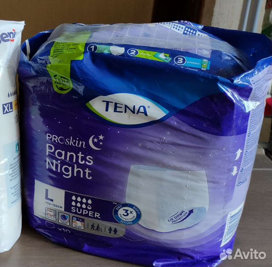 Трусы при недержании 10штук в упаковке