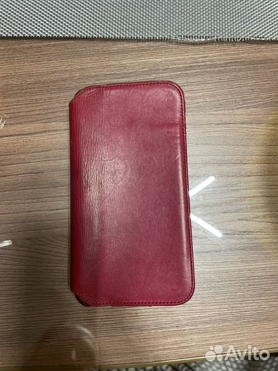Чехол на iPhone x кожанный оригинал