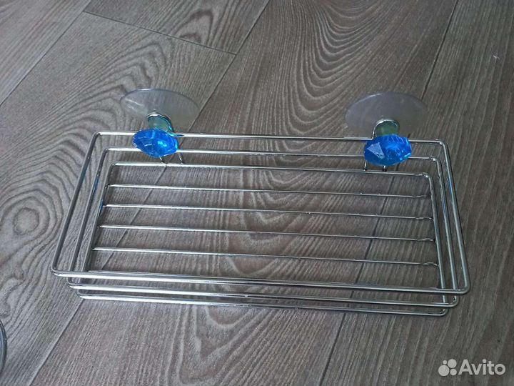 Полочка для ванной и мыльница